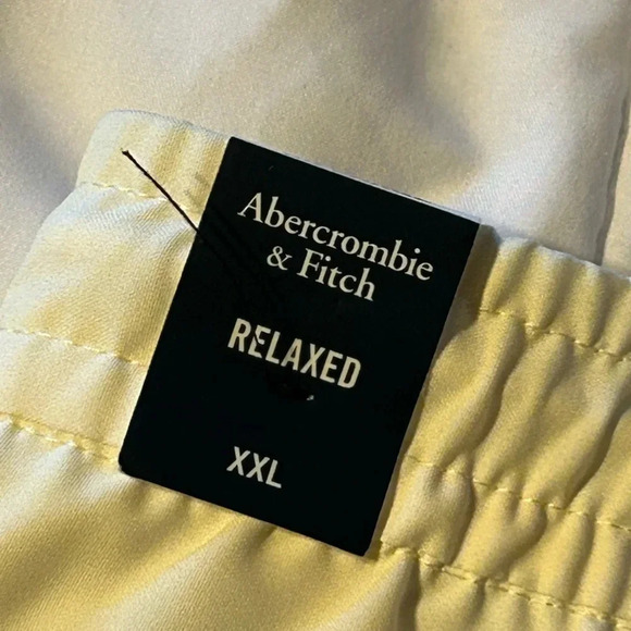 ABERCROMBIE & FITCH Trevor Project XXL Cabana Swim Trunks Rainbow Ombre Pride - Picture 2 of 7